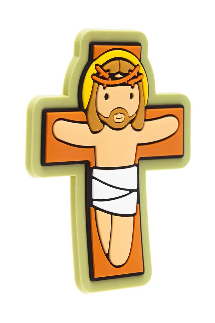 Aimant de réfrigérateur Jésus sur la croix