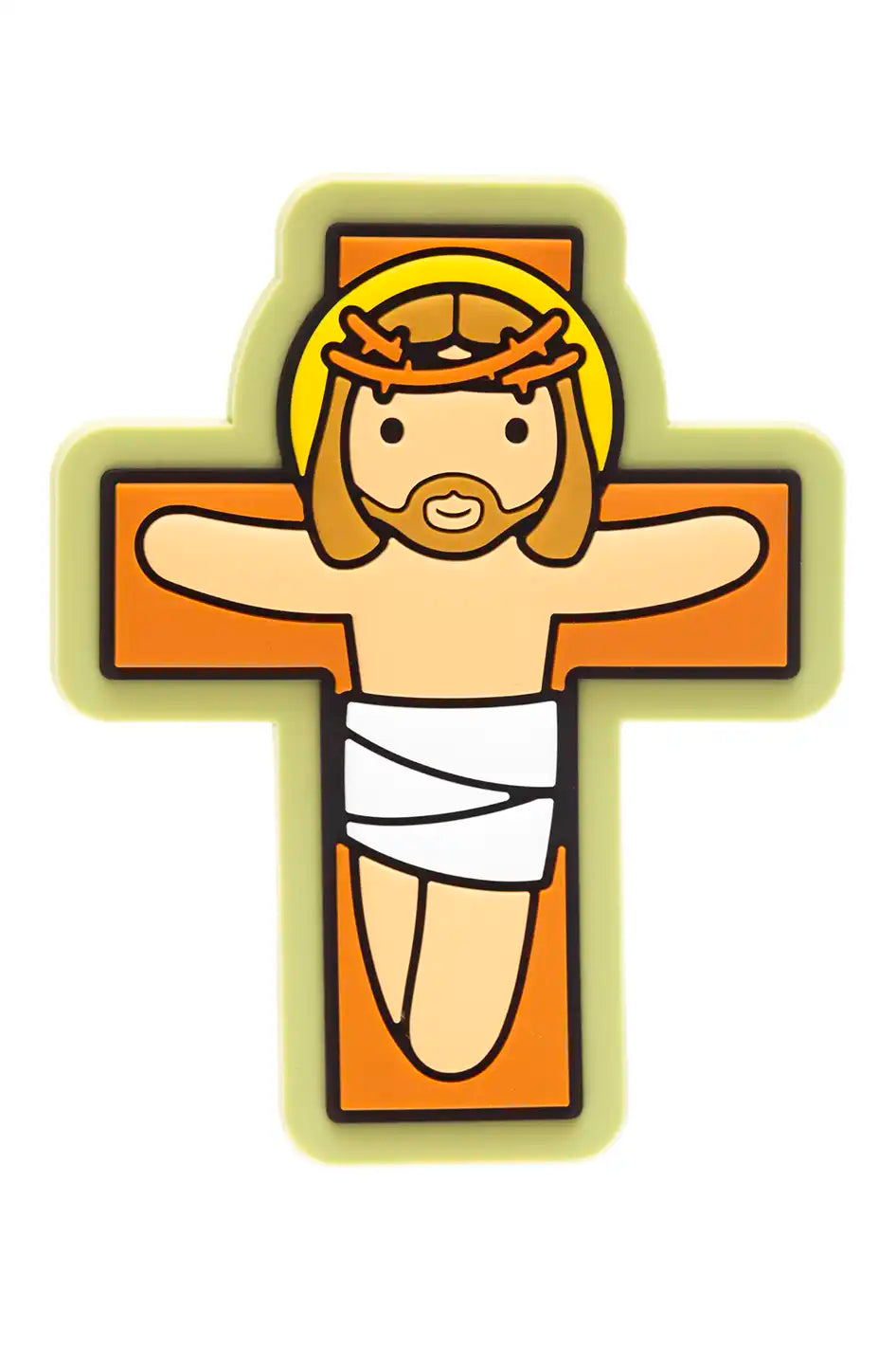 Aimant de réfrigérateur Jésus sur la croix