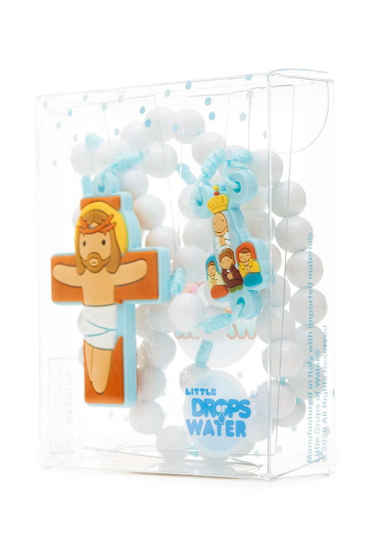 Lady of Fatima Apparition Blue Rosary