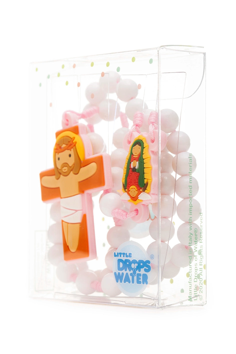 Lady of Guadalupe Pink Rosary