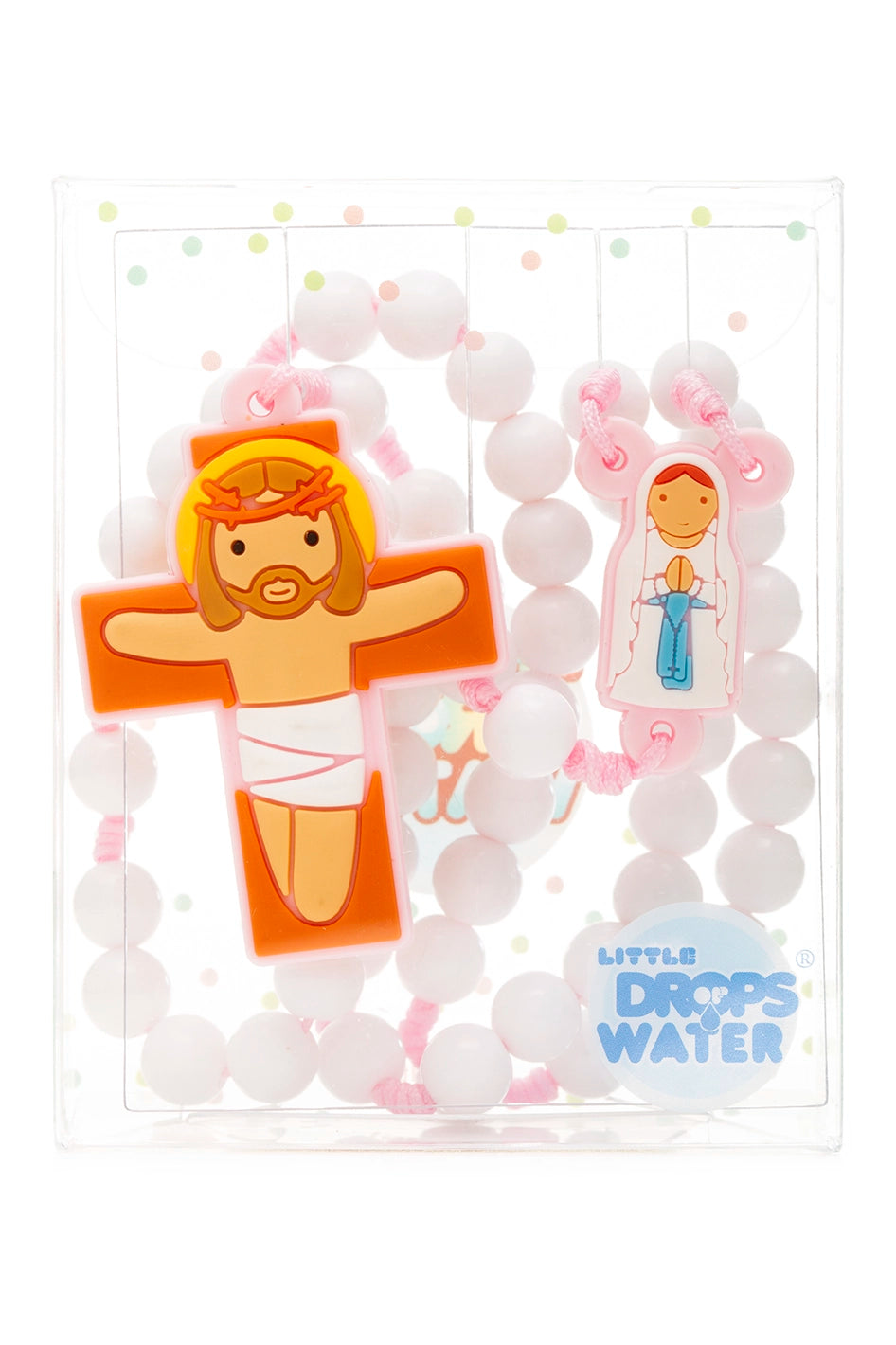 Lady of Lourdes Pink Rosary