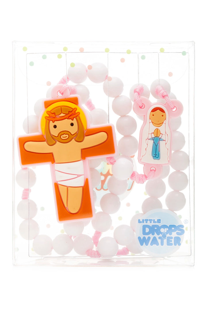 Lady of Lourdes Pink Rosary