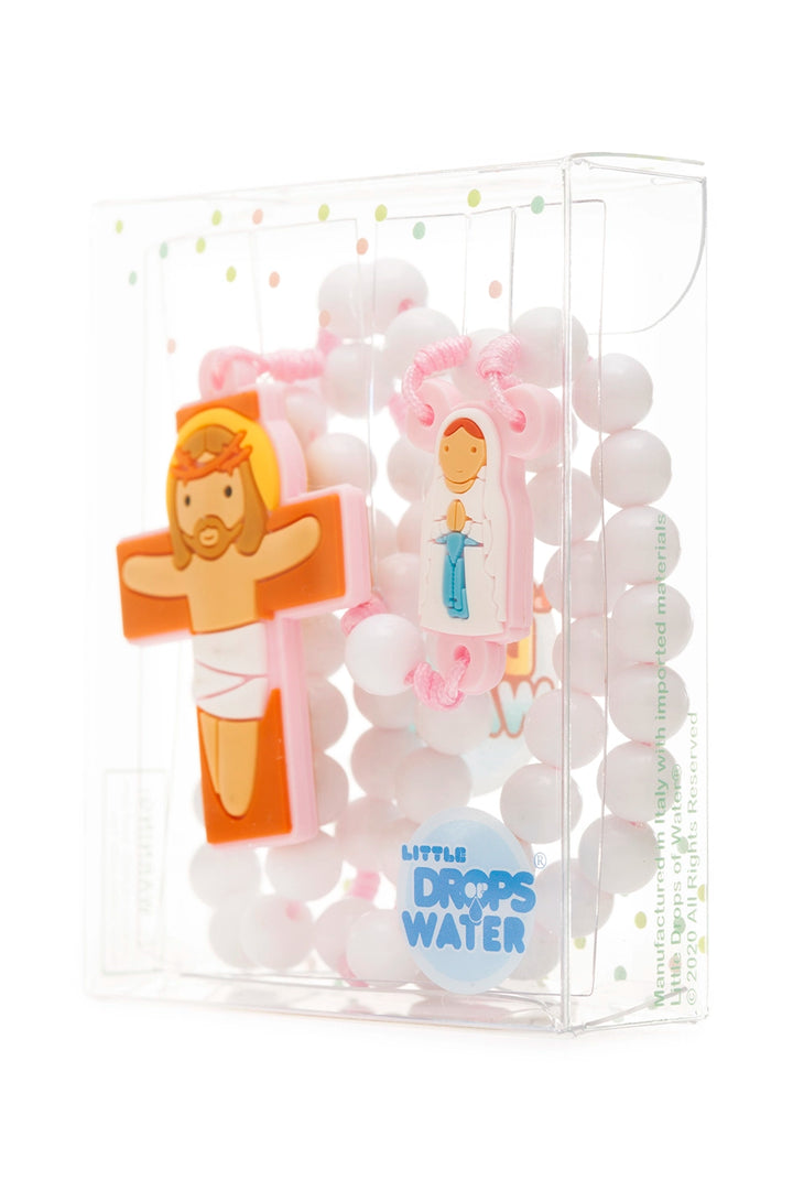 Lady of Lourdes Pink Rosary