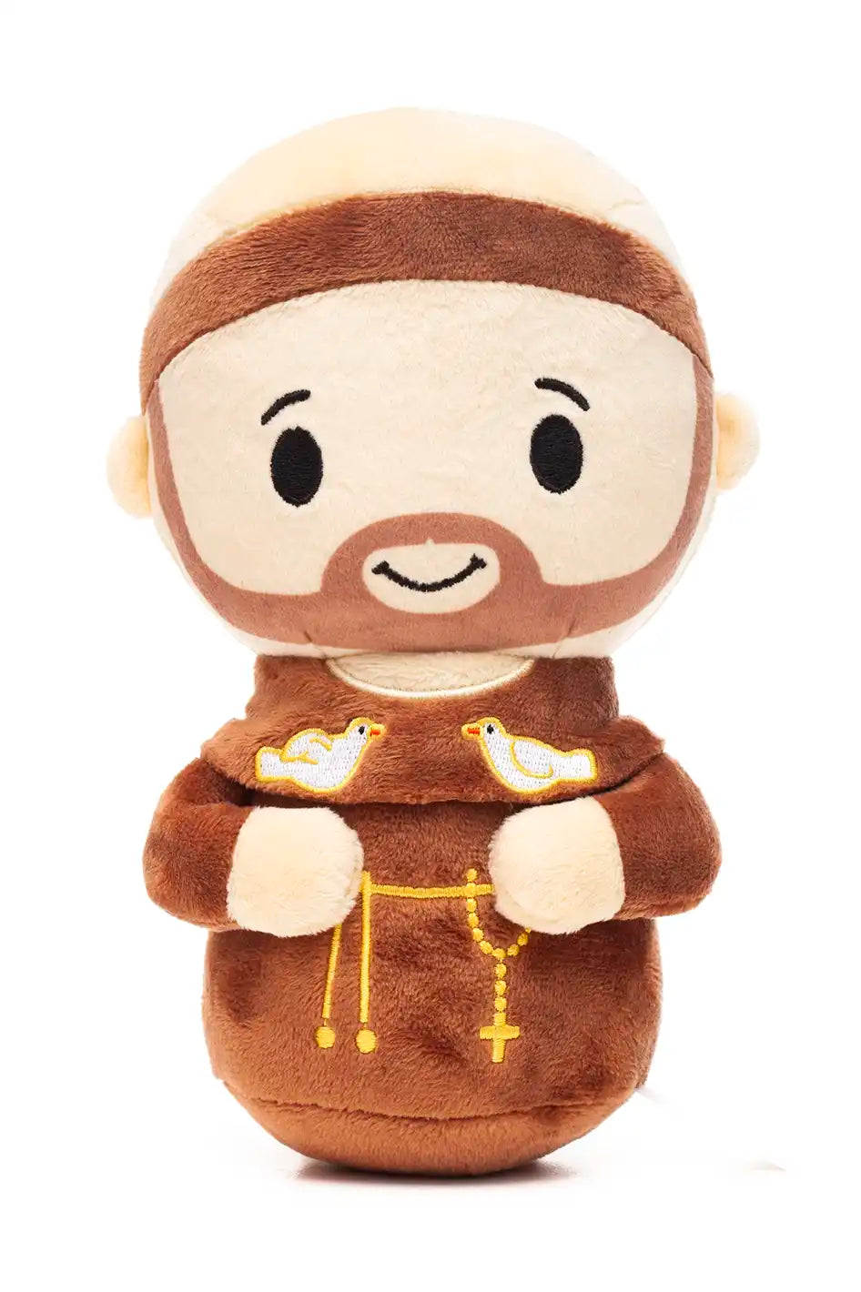Cute St. Francis Catholic plushie 