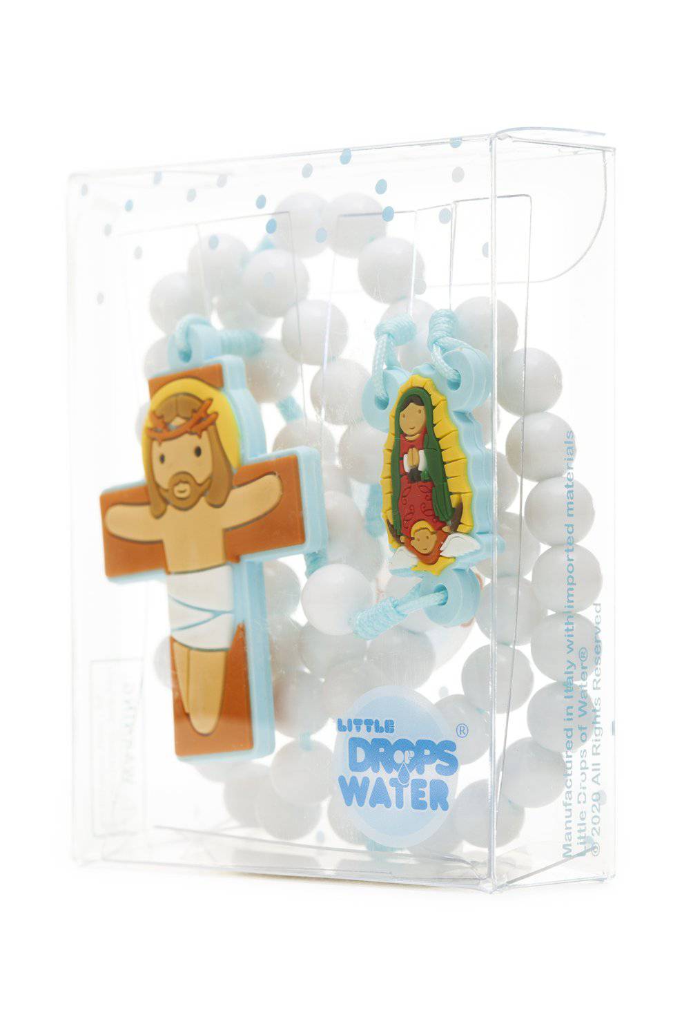 Lady of Guadalupe Blue Rosary - Little Drops of Water