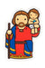 St. Christopher Fridge magnet - Little Drops of Water