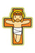 Jesus on the Cross Fridge Magnet - Little Drops of Water